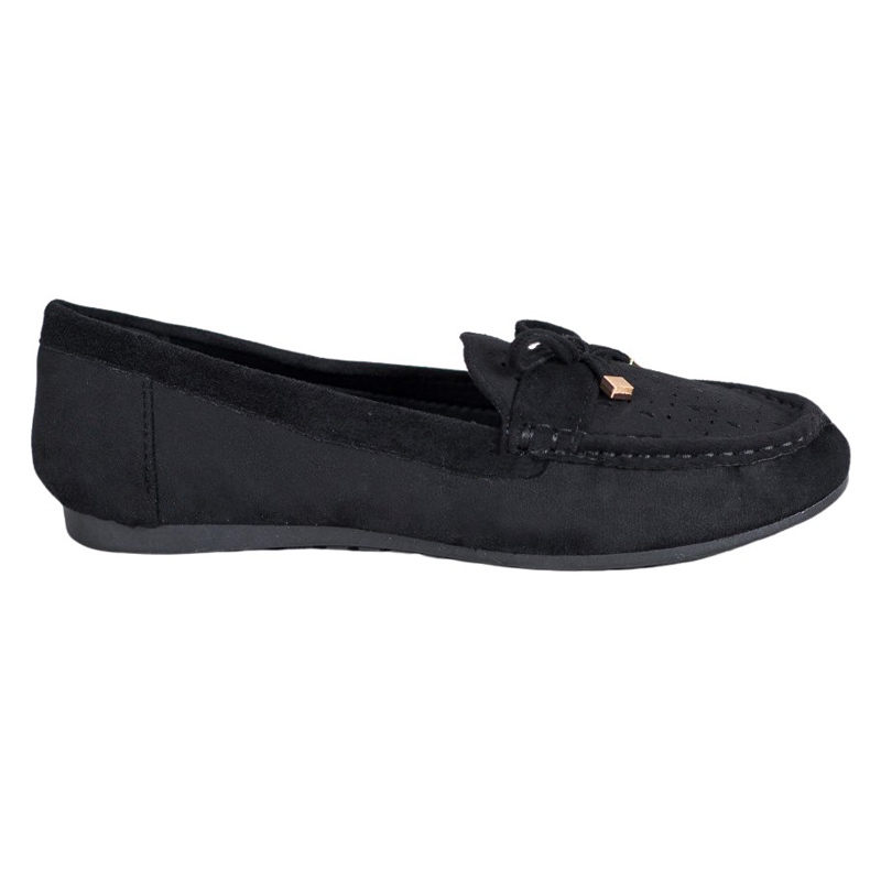 Cm Paris Slipper mit Schleife schwarz