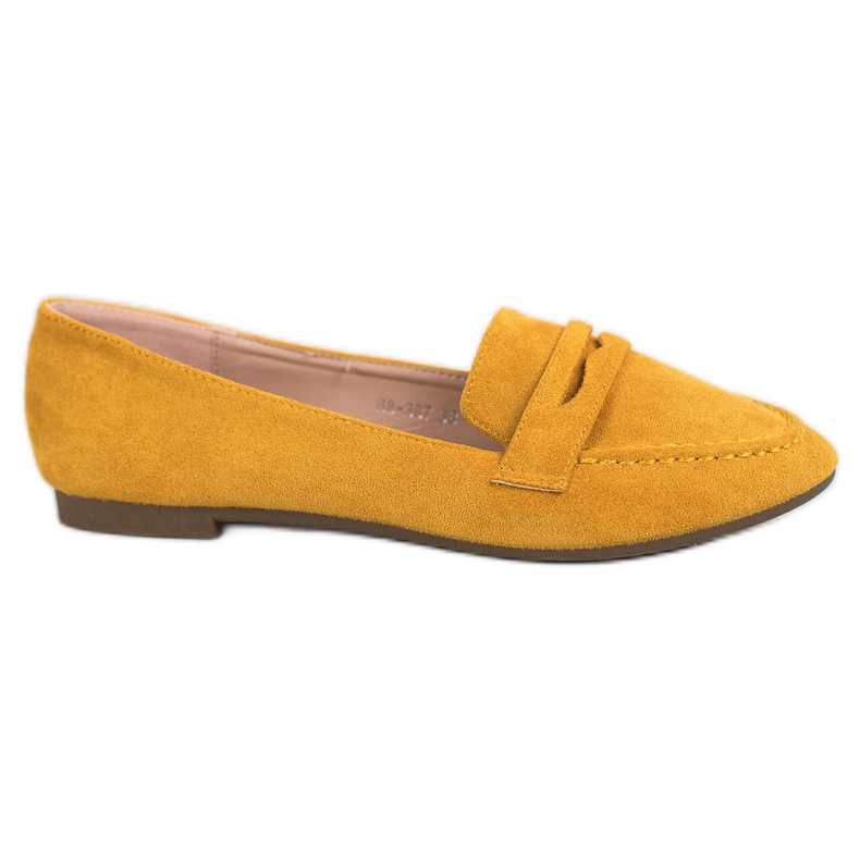 Anesia Paris Stylische Ballerinas gelb