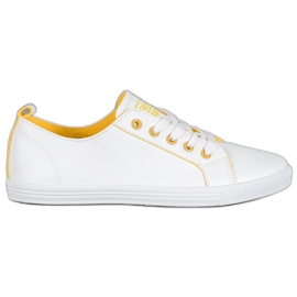 Ideal Shoes Mode Sportschuhe weiß