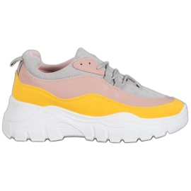 SHELOVET Bunte Turnschuhe mehrfarbig