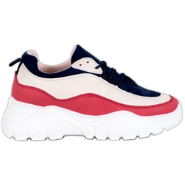 SHELOVET Bunte Turnschuhe mehrfarbig