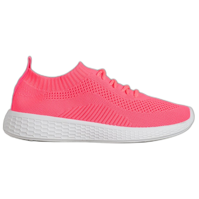 Neon-Sportschuhe rosa