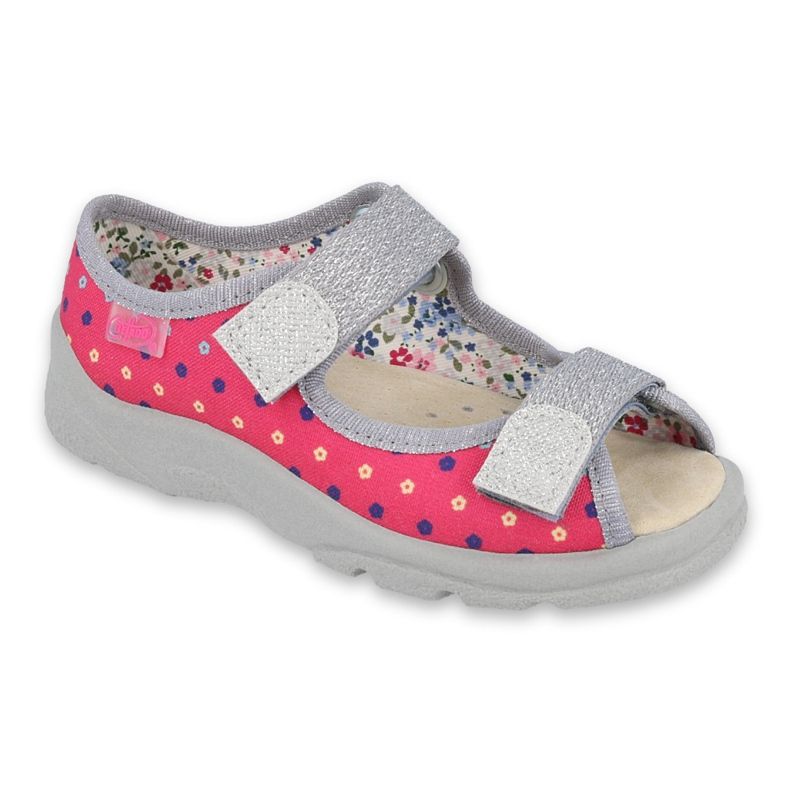 Befado Kinderschuhe 869X138 rosa grau
