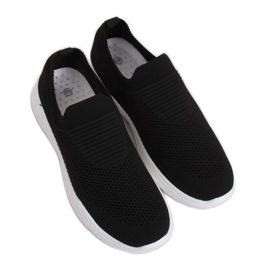 Schwarze Sportschuhe FZ13P Schwarz