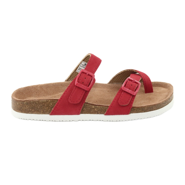 Profilierte Flip-Flops Big Star 274638 rot