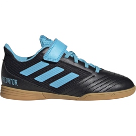 Adidas Predator 19.4 H&amp;L In Sala Jr G25831 Fußballschuhe grau schwarz