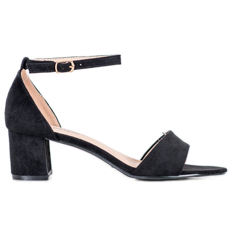 Seastar Bequeme Sandalen mit hohen Absätzen schwarz