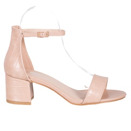 Seastar Sandalen mit Öko-Leder braun