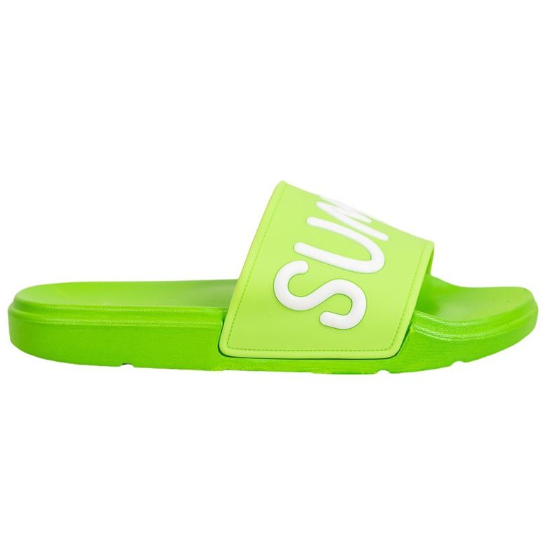 SHELOVET Gummi Hausschuhe grün