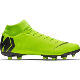 Nike Mercurial Superfly 6 Academy FG / MG M AH7362 701 Fußballschuhe marineblau grün
