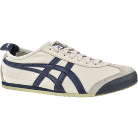 Asics Onitsuka Tiger Mexico 66 U DL408-1659 Schuhe beige marineblau