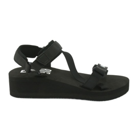 Textilsandalen Big Star 274A349 schwarz