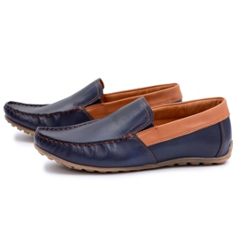 Neex | Pardon Slip-On Loafer für Herren in Marineblau
