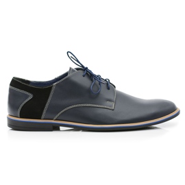 Bednarek Polish Shoes Herren Brogues Bednarek Elegantes Leder Marineblau Biagio