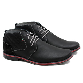 Gino Tuzzi Herren Graziano Schuhe aus schwarzem Leder