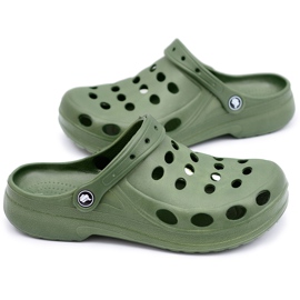 Herren Flip Flops Sandalen Grün