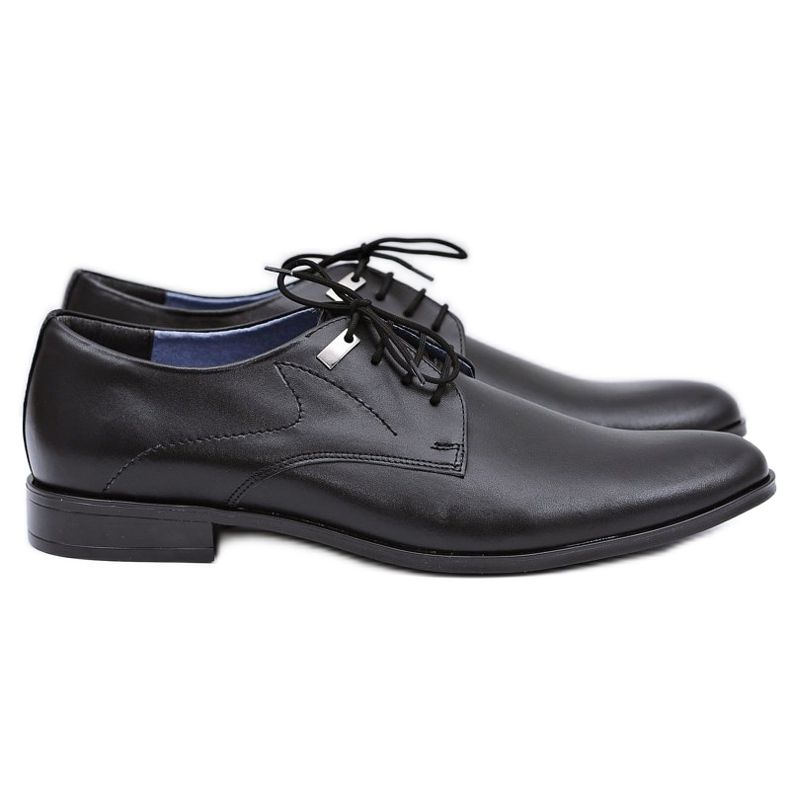 Mario Boschetti Elegante schwarze Damaso formale Schuhe