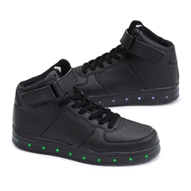 Vico CrazyLights Schwarz leuchtende Sportschuhe für Damen