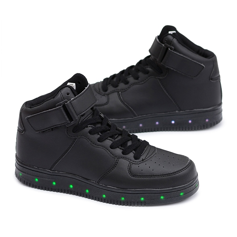 Vico CrazyLights Schwarz leuchtende Sportschuhe für Damen