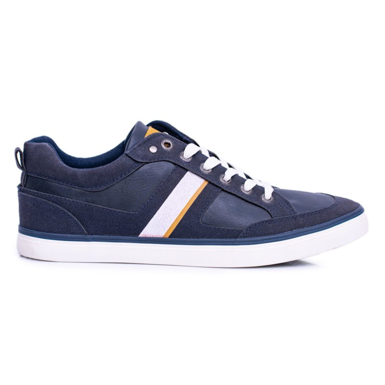 Marineblaue Sportschuhe für Herren Tony navy blau