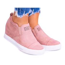 Damen Sneakers Sneakers Lu Boo Slip-on Rosa Kaori