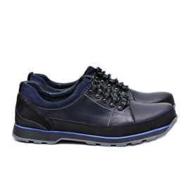 KOMODO Herren Brogues Marineblau Outdoor Ivar