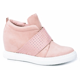 Sneakers für Damen Rosa Lu Boo Pailletten PinkSugar