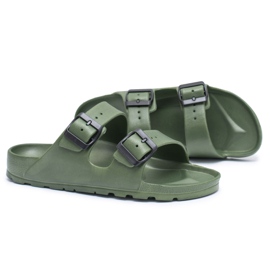 Flameshoes Olive Garden Light Hausschuhe für Herren grün
