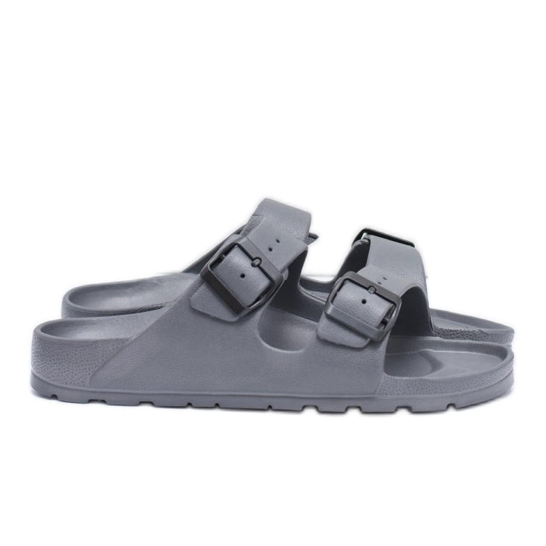 Flameshoes Graue Gartenhausschuhe für Herren