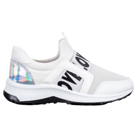 Seastar Slipons auf der Liebesplattform weiß