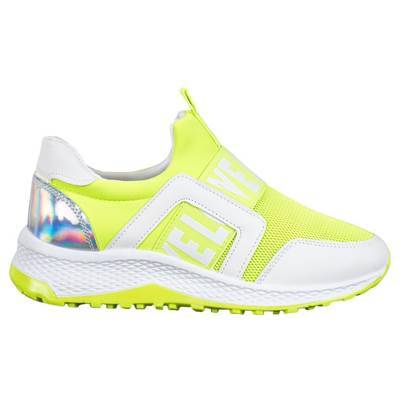 Seastar Slipons auf der Liebesplattform weiß grün