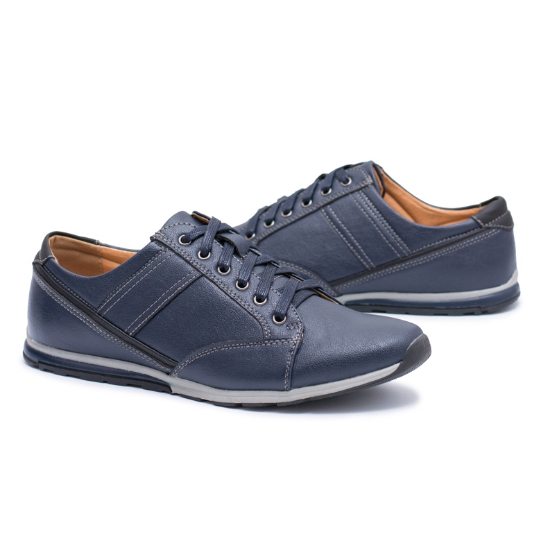 Marineblaue Sportschuhe für Herren von Dabroso navy blau