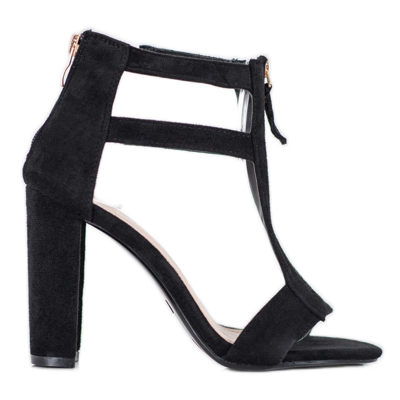 Seastar Sandalen mit Reißverschluss schwarz