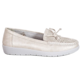 SHELOVET Bequeme Slipper golden