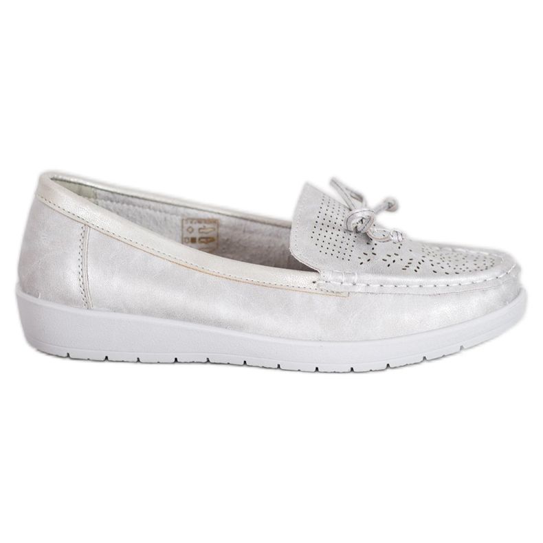 SHELOVET Bequeme Slipper grau