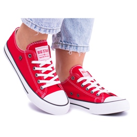 Big Star Damen Rot Turnschuhe T274020