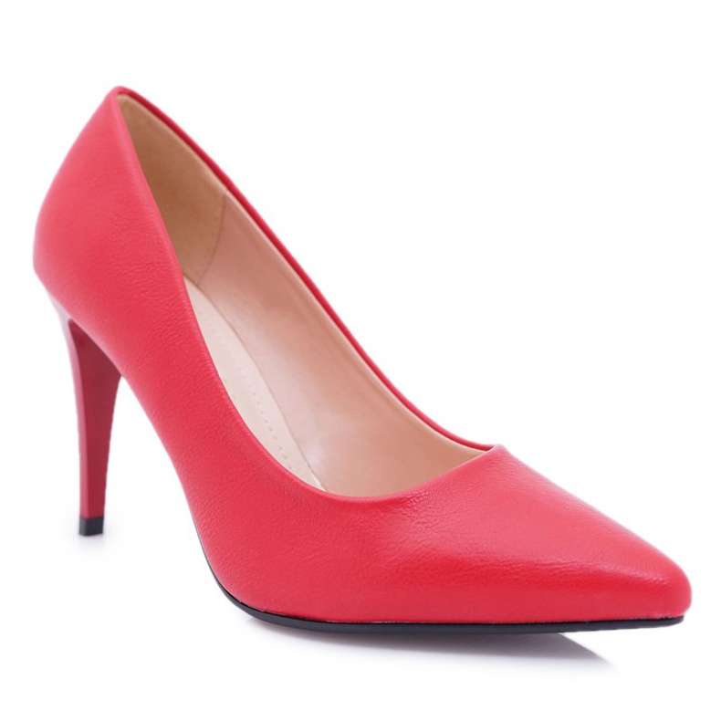 Sergio Leone Matt Pumps Stilettos Rot Feliciana
