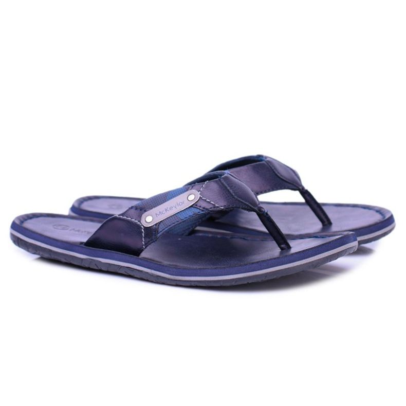 Mckeylor Marineblaue leichte Ayumu Flip-Flops navy blau