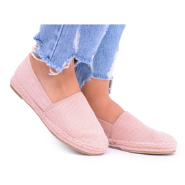 Damen Espadrilles Estelle Puderrosa