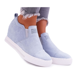 Damen Sneakers Sneakers Lu Boo Slip Blau Kaori