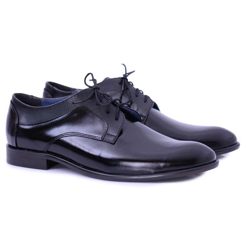 Bednarek Polish Shoes Herren Brogues Bednarek Elegante Leder Formelle Schuhe Schwarz Maksim
