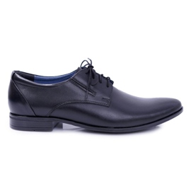 Bednarek Polish Shoes Herren Brogues Bednarek Elegante Leder Formale Schuhe Schwarz Franko