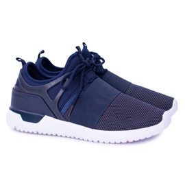 Roveo Herren marineblaue Sportschuhe