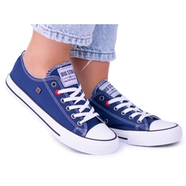 Big Star Damen Marineblaue Turnschuhe T274021