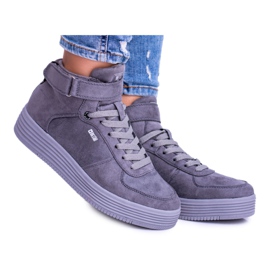 Big Star Graue Turnschuhe BB274645