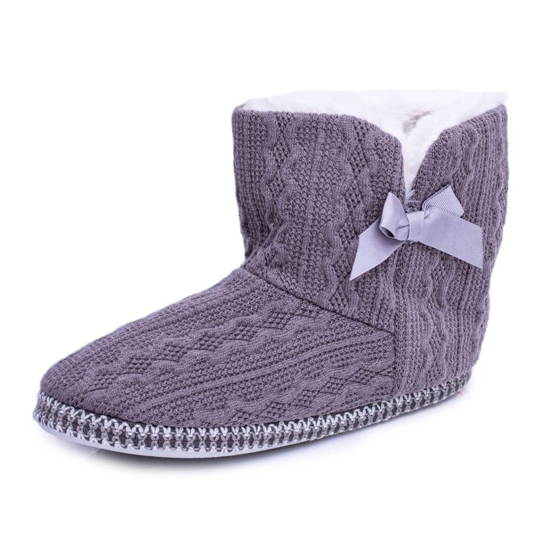 Vinceza Domestic Grau Warme Damenstiefel Duffy