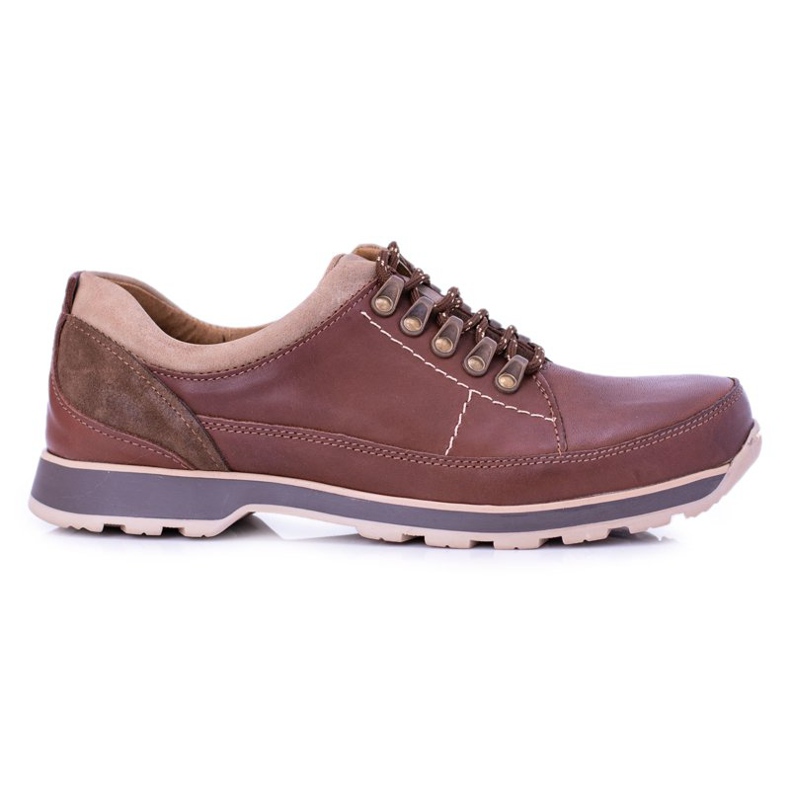 KOMODO Herren Brogues Braun Outdoor Ivar