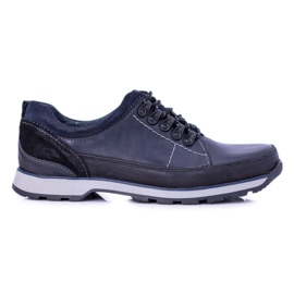 KOMODO Herren Brogues Marineblau Outdoor Ivar2