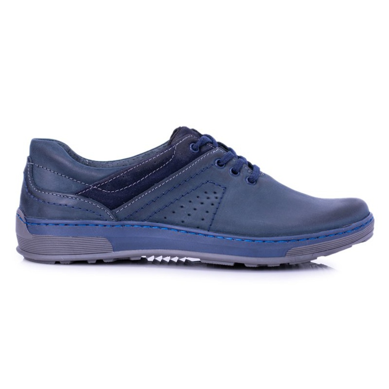 KOMODO Marineblaue Freizeitschuhe von Ventrillo für Herren navy blau