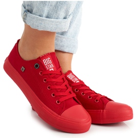 Damen Sneaker Big Star Rot AA274007
